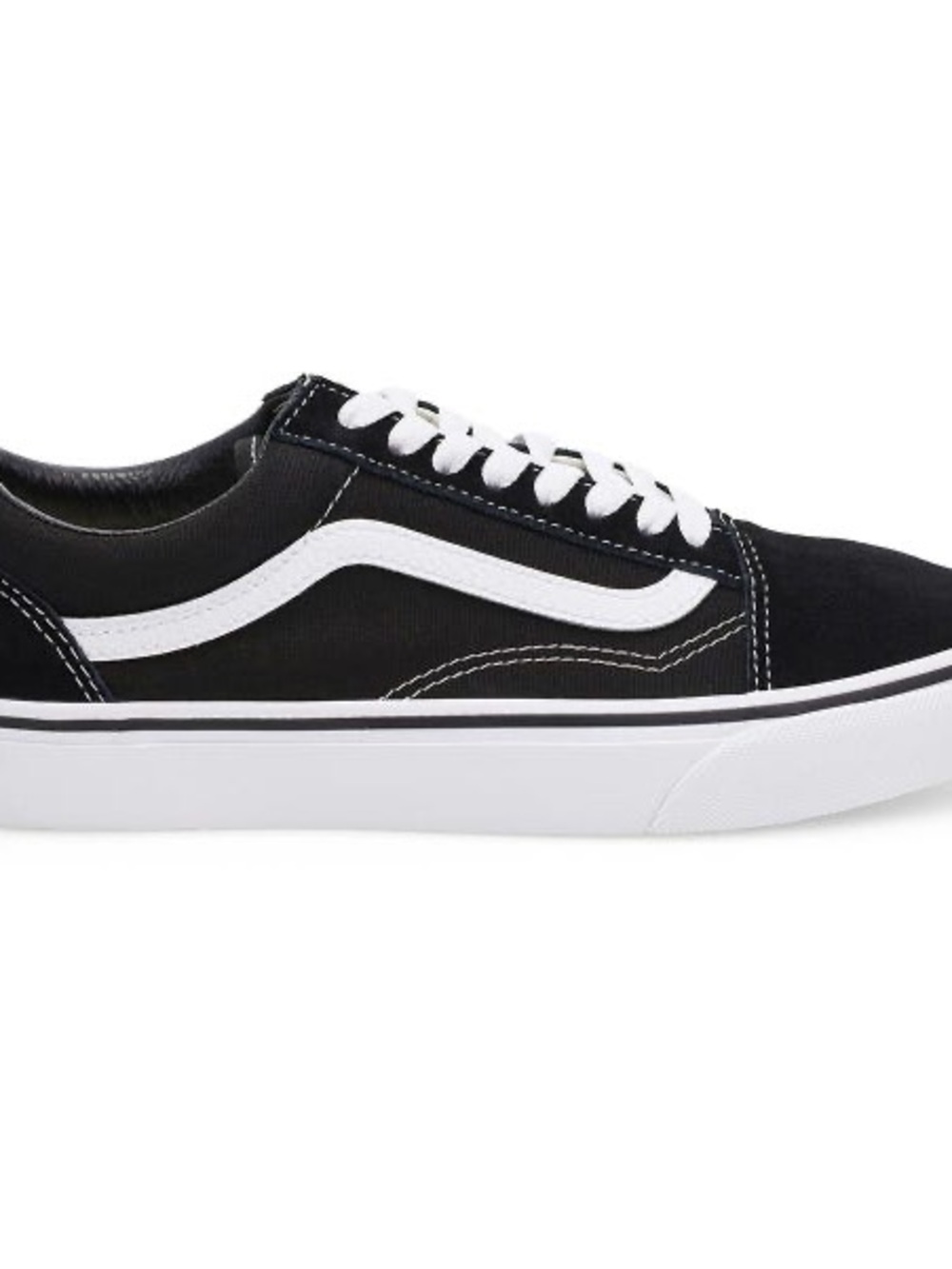 Vans Old Skool Skate Shoe - Black & White